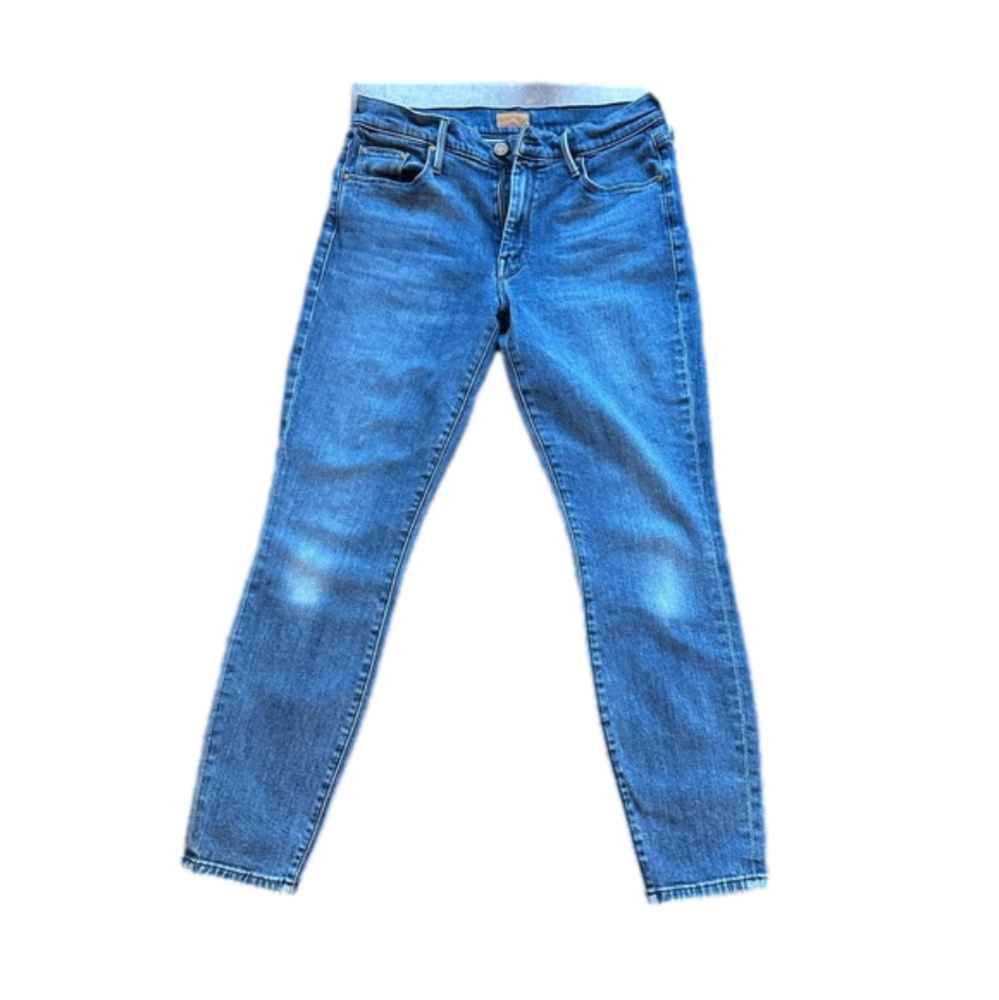 MOTHER jeans size 28 The Looker Ankle, River Run